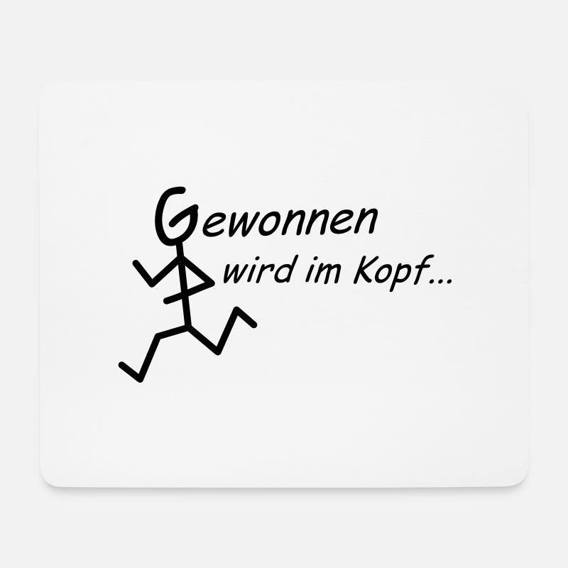 laeufer6 - Mousepad (Querformat) - Weiß