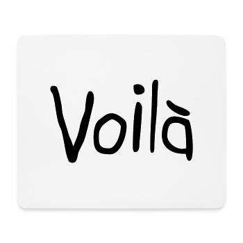Sprüche - Mousepad (Querformat) - Weiß - Vorne