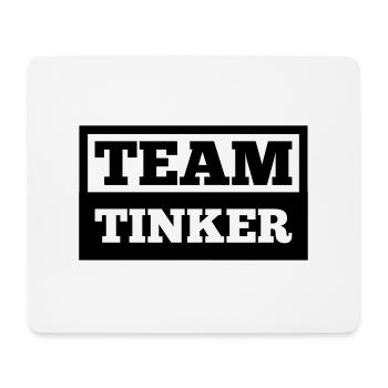 Team Tinker - Tapis de souris (format paysage) - blanc - Devant