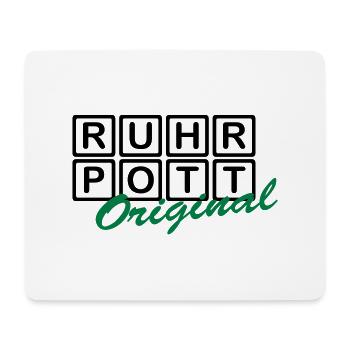 RUHRPOTT - Original - Tapis de souris (format paysage) - blanc - Devant