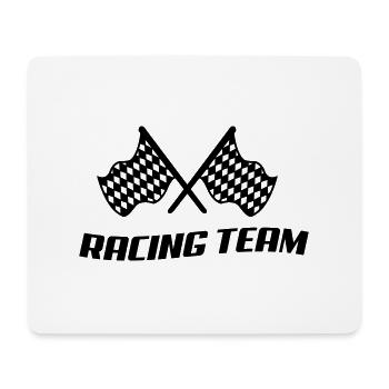 racing_team - Tapis de souris (format paysage) - blanc - Devant