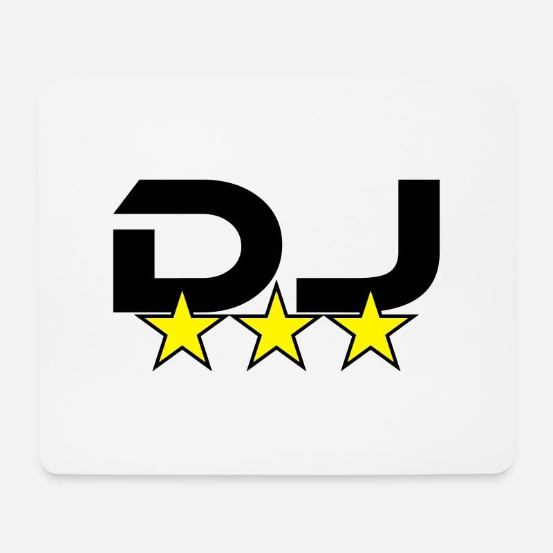 DJ - Mouse Pad (horizontal) - white