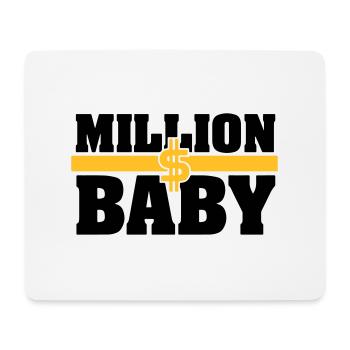 Milliondollarbaby - Tapis de souris (format paysage) - blanc - Devant