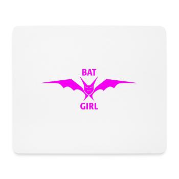 Bat Girl - Mousepad (Querformat) - Weiß - Vorne