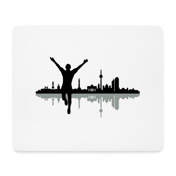 Berlin Jogger - Mousepad (Querformat) - Weiß - Vorne