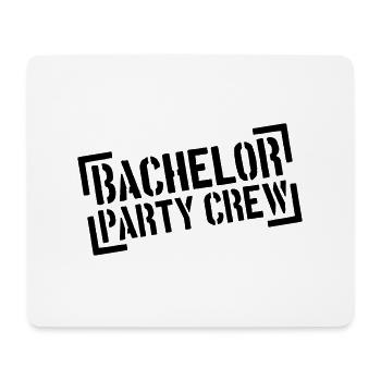 Bachelor Party Crew Stempel - Tapis de souris (format paysage) - blanc - Devant