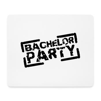 Bachelor Party équipe Stempel Design - Tapis de souris (format paysage) - blanc - Devant