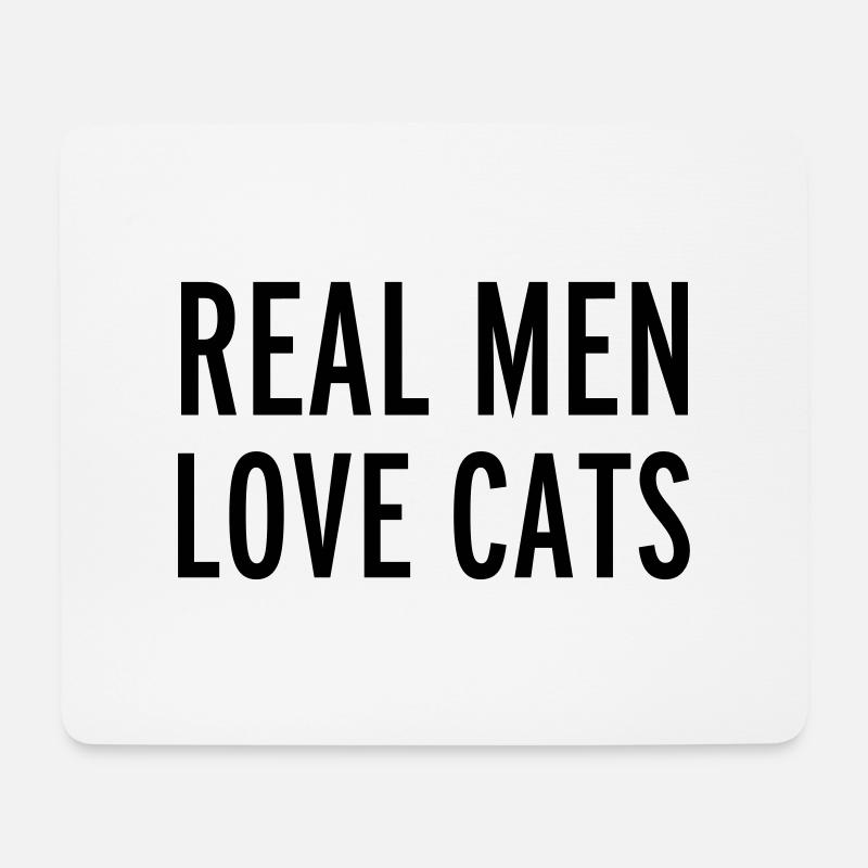 Cats - Mousepad (Querformat) - Weiß