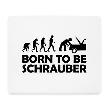 schrauber - Mousepad (Querformat) - Weiß - Vorne