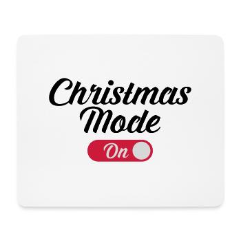 Christmas Mode (On) - Mouse Pad (horizontal) - white - Front