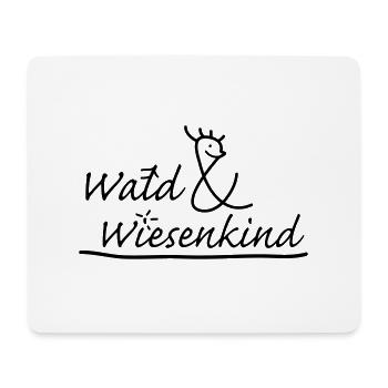Wald&Wiesenkind - Mousepad (Querformat) - Weiß - Vorne