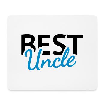 Best Uncle - Mouse Pad (horizontal) - white - Front