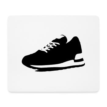 sneaker - Mouse Pad (horizontal) - white - Front