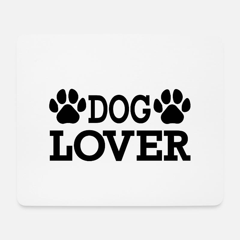 Dog dog - Mouse Pad (horizontal) - white