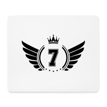 Wappen 7 - Mousepad (Querformat) - Weiß - Vorne