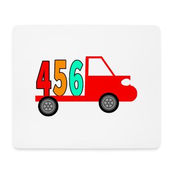 Truck - Mousepad (Querformat) - Weiß - Vorne