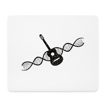 Gitarrist Band Gitarre Musiker Musik Gitarristin - Mousepad (Querformat) - Weiß - Vorne