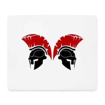 Spartans - Mousepad (Querformat) - Weiß - Vorne