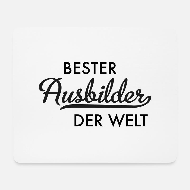 Ausbilder - Mousepad (Querformat) - Weiß