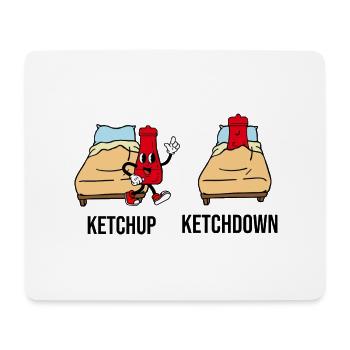 Ketchup Ketchdown - Mouse Pad (horizontal) - white - Front