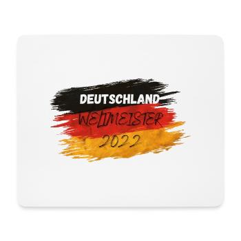 DEUTSCHLAND - Mousepad (Querformat) - Weiß - Vorne