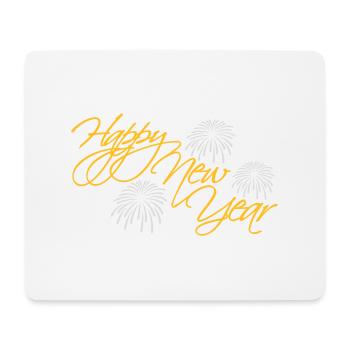 happy new year quote - Mouse Pad (horizontal) - white - Front