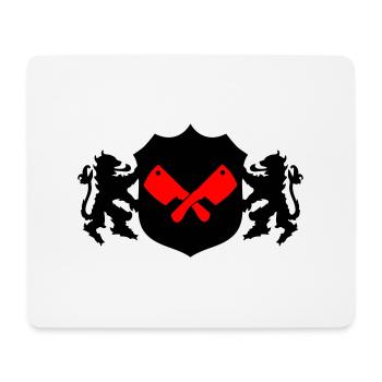 Metzger Wappen - Mousepad (Querformat) - Weiß - Vorne