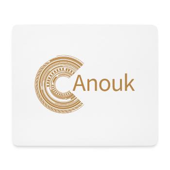 Füt Anouk - Mousepad (Querformat) - Weiß - Vorne