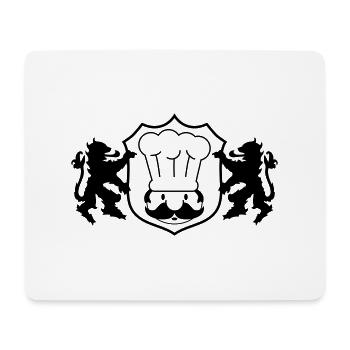 Coat of arms Koch - Mouse Pad (horizontal) - white - Front