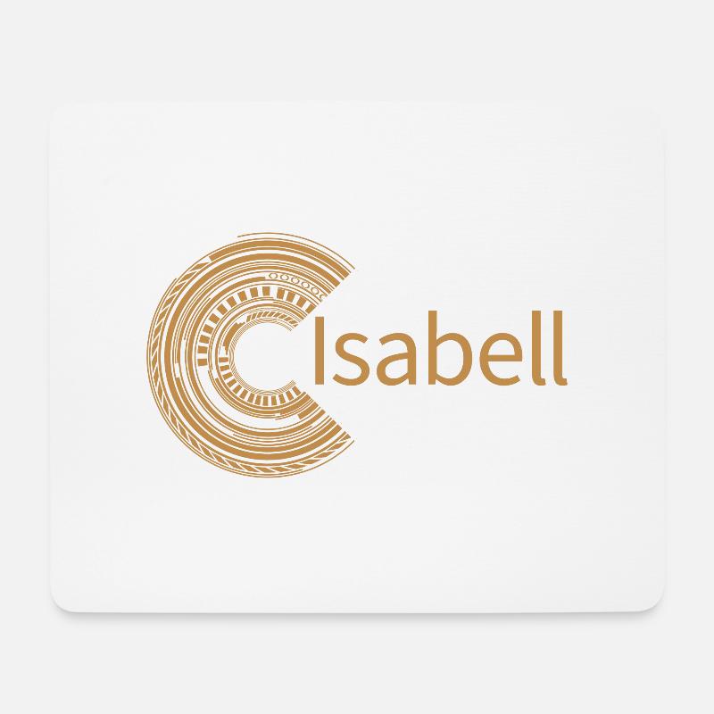 Für Isabell - Mousepad (Querformat) - Weiß
