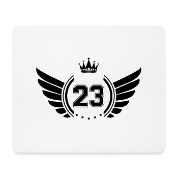 Armoiries 23 - Tapis de souris (format paysage) - blanc - Devant