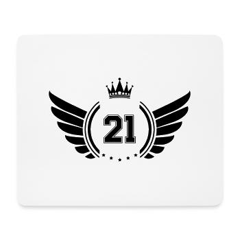 wappen 21 - Mousepad (Querformat) - Weiß - Vorne