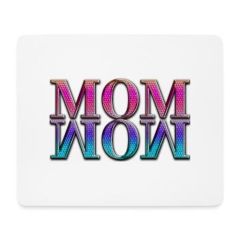 Mama Mom Wow Mothers Day Funny Cute Family Mother - Mouse Pad (horizontal) - white - Front