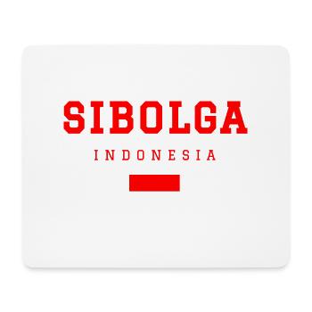 Sibolga, Indonesia - Mouse Pad (horizontal) - white - Front