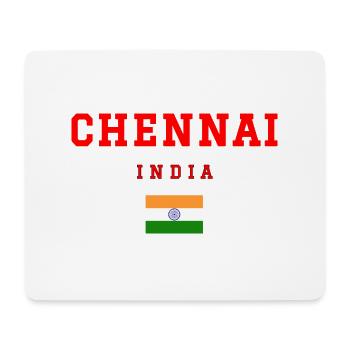 Chennai Indien - Mousepad (Querformat) - Weiß - Vorne