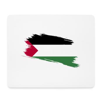 PALÄSTINA IN UNSEREM HERZEN - Mousepad (Querformat) - Weiß - Vorne