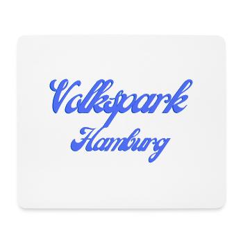 Volkspark Hamburg Blau - Mousepad (Querformat) - Weiß - Vorne