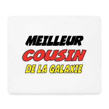 MEILLEUR COUSIN DE LA GALAXIE - Tapis de souris (format paysage) - blanc - Devant
