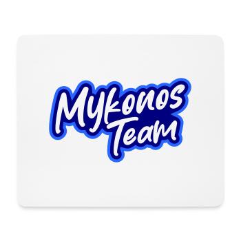 Mykonos Team - Mousepad (Querformat) - Weiß - Vorne