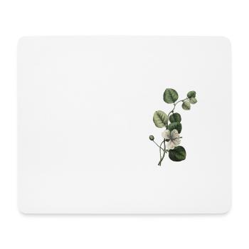 Nummer 53 Blumengrün - 53. Blumengeburtstag - Mousepad (Querformat) - Weiß - Vorne