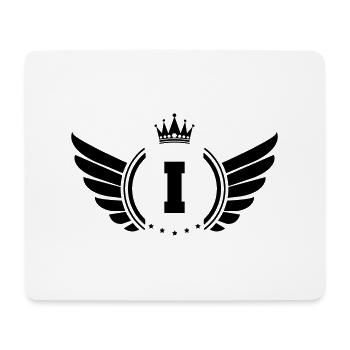 Armoiries I - Tapis de souris (format paysage) - blanc - Devant