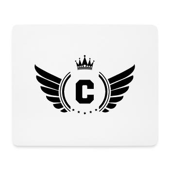 coat of arms C - Mouse Pad (horizontal) - white - Front