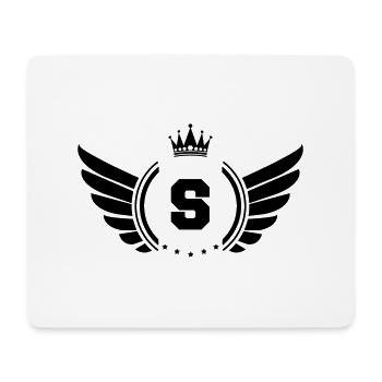 wappen S - Mousepad (Querformat) - Weiß - Vorne
