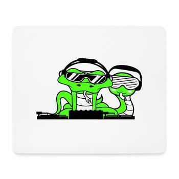2 Cool DJ Snakes Team Friends Party Club Music - Tapis de souris (format paysage) - blanc - Devant