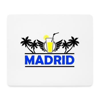 Madrid 2 - Tapis de souris (format paysage) - blanc - Devant