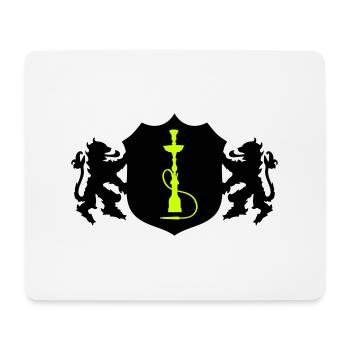 shisha symbol wappen - Mousepad (Querformat) - Weiß - Vorne