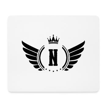 Coat of arms n - Mouse Pad (horizontal) - white - Front