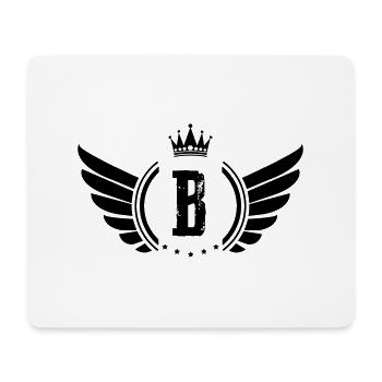 Coat of arms B - Mouse Pad (horizontal) - white - Front