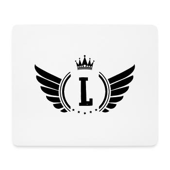 wappen l - Mousepad (Querformat) - Weiß - Vorne