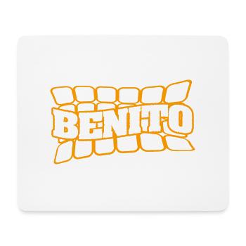 Name Benito - Mousepad (Querformat) - Weiß - Vorne